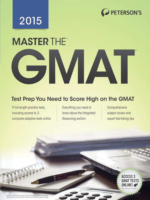 Title details for Master the GMAT 2015 by Peterson's - Available